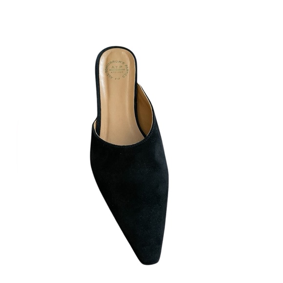ATP ALL TOMORROW’S PARTIES ATELIER Black Suede Mule Flats - Picture 3 of 16